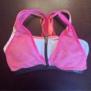 VSX Pink and Gray Sports Bra